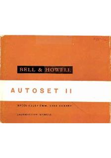 Bell and Howell 624 EE Autoset manual. Camera Instructions.